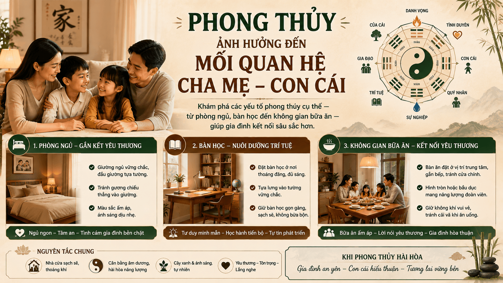 Ảnh Hưởng Của Phong Thủy Đến Mối Quan Hệ Cha Mẹ Con Cái: Hiểu Để Kết Nối Tốt Hơn